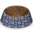 TarHong Indigo Oasis Double Wall Dog Bowl Online Sale