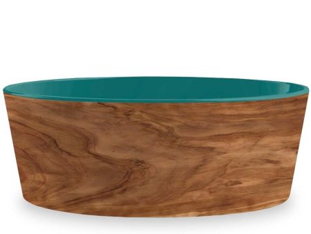 TarHong Olive Dog Bowl (Teal) on Sale