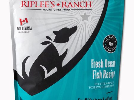 Riplee s Ranch Fresh Ocean Fish Grain-Free Dry Dog Food 4lb Hot on Sale