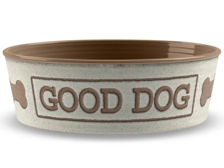 TarHong Good Dog Dog Bowl (Natural) Supply