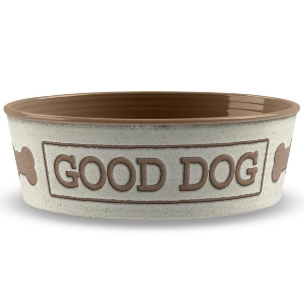 TarHong Good Dog Dog Bowl (Natural) Supply