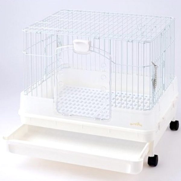 Marukan Easy Clean Rabbit Cage (White) For Sale