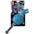 GiGwi Push To Mute Dinoball T-Rex Dog Toy (Light Blue) For Sale