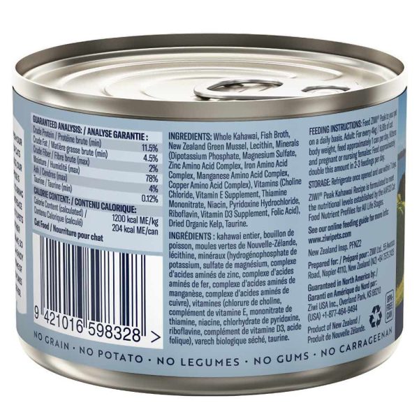 ZiwiPeak Kahawai Grain-Free Canned Cat Food 170g Hot on Sale