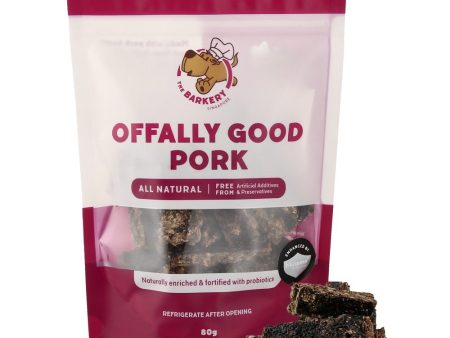 The Barkery Offally Good Pork Baked Grain-Free Dog Treats Online Hot Sale