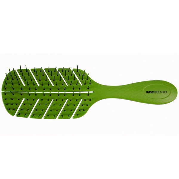 Bass Brushes Bio-Flex Detangling Hair Brush For Cats & Dogs (Green) Online Sale