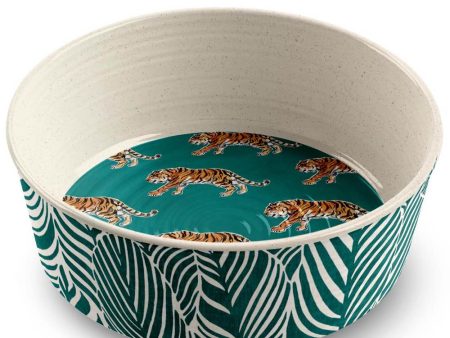 TarHong Safari Dog Bowl (Tiger) Online Hot Sale