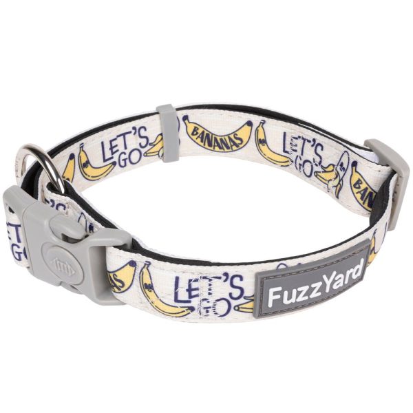 FuzzYard Dog Collar (Go Bananas) For Cheap