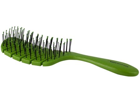 Bass Brushes Bio-Flex Detangling Hair Brush For Cats & Dogs (Green) Online Sale