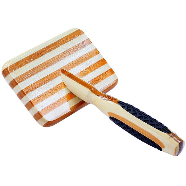 Bass Brushes De-Matting Soft Pin Striped Slicker Brush For Cats & Dogs (Large) Online Hot Sale