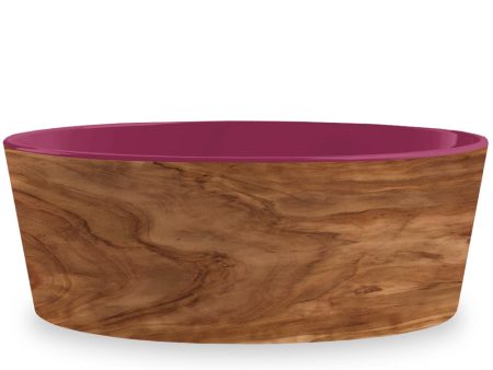 TarHong Olive Dog Bowl (Magenta) For Discount