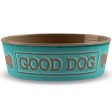 TarHong Good Dog Dog Bowl (Teal) Online Hot Sale