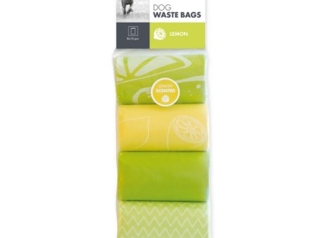 M-Pets Lemon Dog Waste Bags 120ct Online Sale