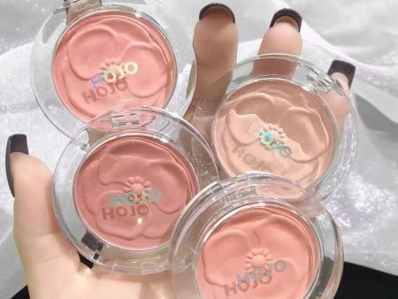 Pretty Flower Blusher Powder Face Makeup Cheek Blusher Minerals Palette Natural Soft Touch Long Lasting Waterproof Cosmetics Online Hot Sale