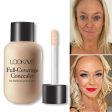 Waterproof Liquid Concealer 3 Colors Matte Full Coverage Acne Scars Dark Circles Foundation Whitening Lasting Makeup Cosmetics For Cheap