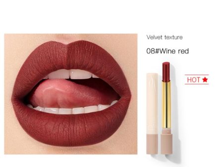 Pudaier New 16 Color Velvet Matte Lipstick Creative smoke tube Lipstick Moisturizer Not Dry Long Lasting Sexy Makeup TSLM1 Online now