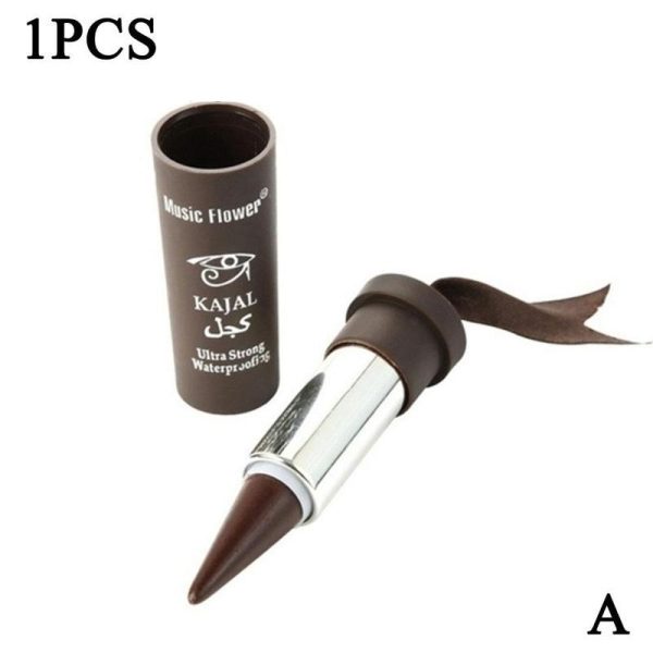 High Level Black Tube Lipstick-style Ribbon Eyeliner Eye Cream Waterproof Pen Natural Lasting Black Long Liner Portable For Sale