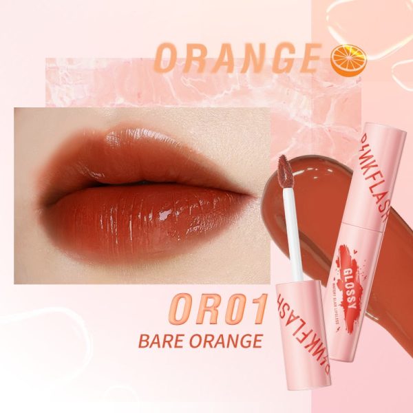 Super Glossy Mosturizing Liquid Lipstick Waterproof Long-lasting Non-sticky High Pigment Lip Gloss Makeup Cosmetics on Sale