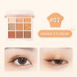 POPJUICE 9 Color Giltter Eyeshadow Palette Matte Shimmer High Pigment Waterproof Easy To Blend Eyeshadow Powder Makeup For Discount