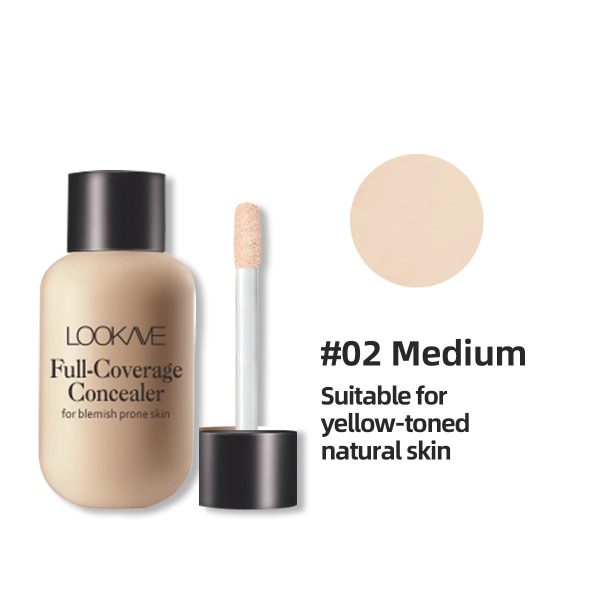 Waterproof Liquid Concealer 3 Colors Matte Full Coverage Acne Scars Dark Circles Foundation Whitening Lasting Makeup Cosmetics For Cheap