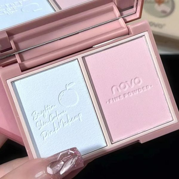 Soft Natural Three-dimensional Blusher Powder Palette Silky Touch Cheek Makeup Peach Pink Blush Long-wearing Brighten Contour Cheap