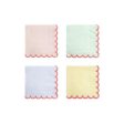 Assorted Colors Beverage Napkins on Sale