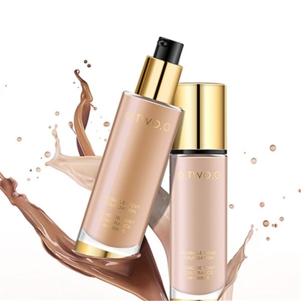 Liquid Foundation Invisible Full Coverage Make Up Concealer Whitening Moisturizer Waterproof Makeup Foundation 30ml For Cheap