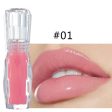 Oklulu Glossy Lip Plumper Glitter Sexy Lips Clear Liquid Lipstick Moisturizer Shimmer Nude Crystal Bigger Fashion Makeup Lipgloss Online Sale