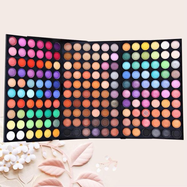 OKLULU  180 Color Eyeshadow Palette Shimmer and Matte Nude Makeup Eyeshadow Palette Cosmetic Eye Shadow Palette dfdf Hot on Sale