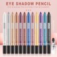 Pearlescent Eyeshadow Pencil Waterproof Long Lasting Glitter Highlighter Contouring Lying Eye Shadow Stick Eyes Makeup Cosmetic Online Hot Sale