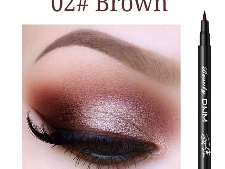 Liquid colorful Eyeliner Makeup Black Eye Liner Pencil 12 Color Brown Smoky Eyes cat eyes 24H Long-lasting eye makeup Online now