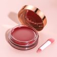 Lip Gloss Lip Balm 6 Colors Plumping Nourish Hydrate with Vitamin E Moisturizer Dual-use For Lip & Cheek Makeup Lip Tint For Discount