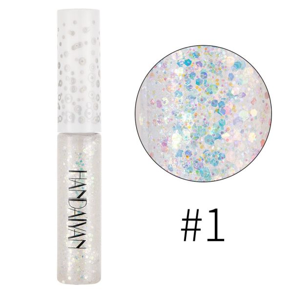 New 12 Colors Diamond Glitter Liquid Eyeliner Durable Waterproof Makeup Shimmer And Shine Eye Pencil Makeup Beauty Tools Supply