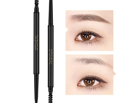 Quick Dry Waterproof Eye Liner Pencil  Dual Head Black Eyeliner Pen Liquid Girl Face Eye Make Up Comestics Accessories Online Sale