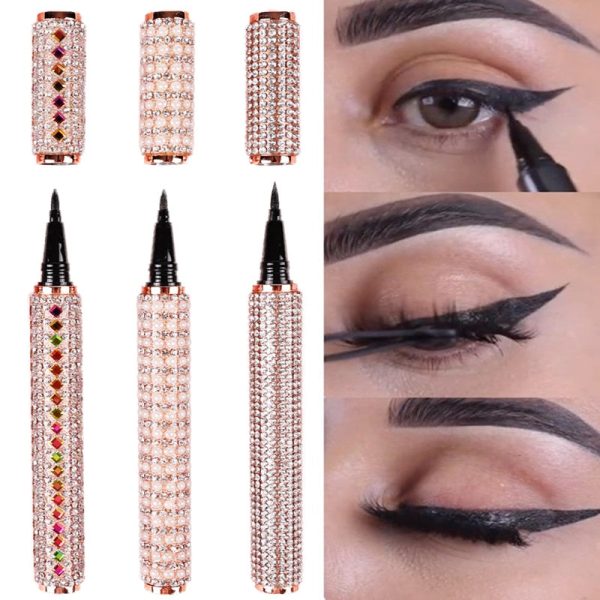 Magnetic Eyeliner Pen Waterproof Sweat Proof Self Adhesive Pen Glue Free For False Eyelashes Quick Dry Eyeliner Pencil Makeup For Sale