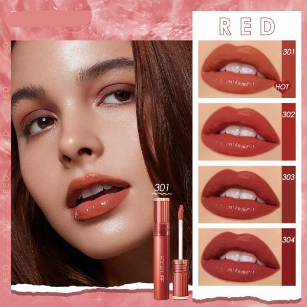 Shiny Nourish Lip Gloss Waterproof High Pigment Jelly-Clear Dewy Texture Moisturizing Liquid Lipstick Makeup Cosmetics For Discount