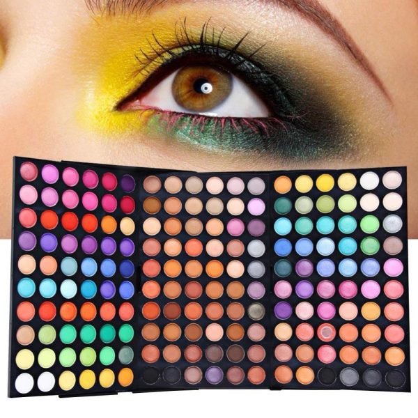 OKLULU  180 Color Eyeshadow Palette Shimmer and Matte Nude Makeup Eyeshadow Palette Cosmetic Eye Shadow Palette dfdf Hot on Sale