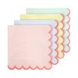 Assorted Colors Luncheon Napkins For Sale