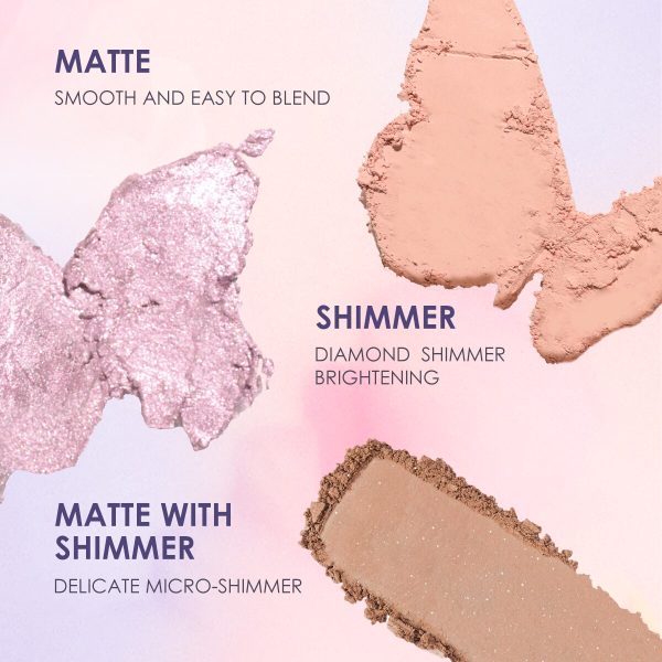 Matte Eyeshadow Palettle Shimmer and Shine Hight Pigment Long-lasting Eyes Makeup Cosmetics for Women Supply