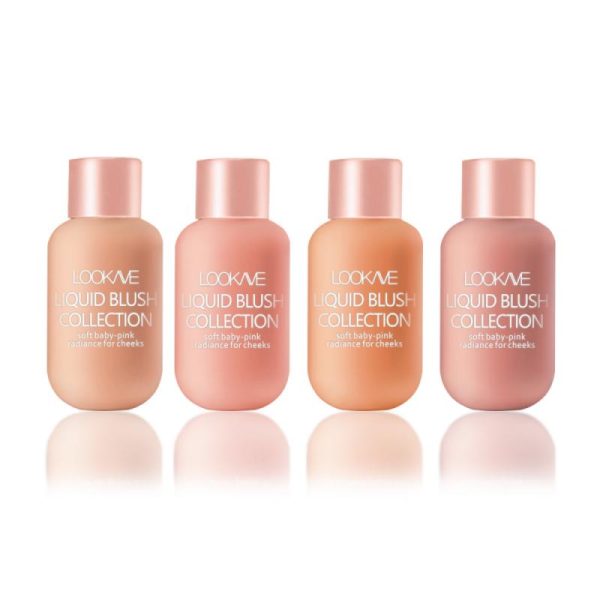 Liquid Blush Naturally Brightens Skin Tone Without Makeup Waterproof Liquid Blush Long-lasting Matte Make Up Natural Cheek TSLM1 Fashion