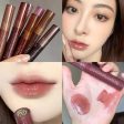 Punk Dark Brown Mirror Water Lip Gloss Red Lip Glaze Transparent Glass Lip Oil Waterproof Liquid Lipstick Nude Clear Tint Makeup Online now