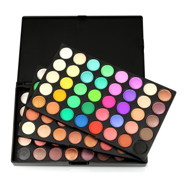 OKLULU  Professional eyeshadow palette 120 colors Maquiagem completa Eyeshadow Natural Super Light Makeup eye shadow pallete set For Discount