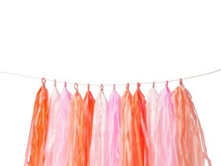 Tassel Garland- Pinks Sale