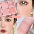 New Apricot Matte Blusher Powder Longwear Taro Purple Rouge Natural Cheek Blush Makeup Soft Highlight Waterproof Contour Palette Online Hot Sale