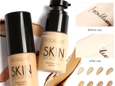 Liquid Foundation Whitening Moisturizing Makeup Waterproof Face Concealer Cream Maquiagem Online now