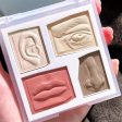 Makeup Highlighter Palette HighGloss Texture Contour Palette Base Illuminator Highlight Face Bronzer Cheek Blush Powder Cosmetic Cheap