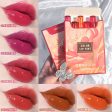 6pcs set Makeup Lip Tint Mirror Lipstick Lasting Waterproof Lip Gloss Blusher  Korean Style Sexy Red Moisturizer Lip Cosmetics on Sale