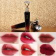 Sparkling Black Diamond Velvet Lip Glaze Waterproof Matte Lip gloss Long Lasting Silky touch Moisturizing Pigmented Lip Makeup Online Hot Sale