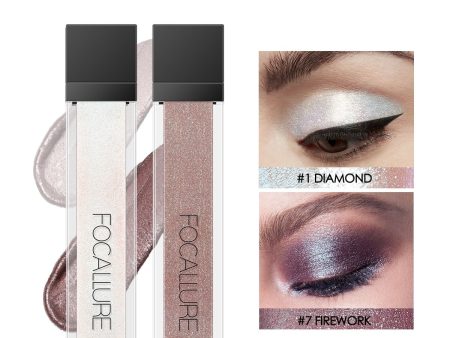 oklulu 14 Color Liquid Eyeshadow Diamond Shiny Eyeliner Pen Eyeshadow Palette Long Lasting Shimmer Pigmented Makeup Cosmetic Supply