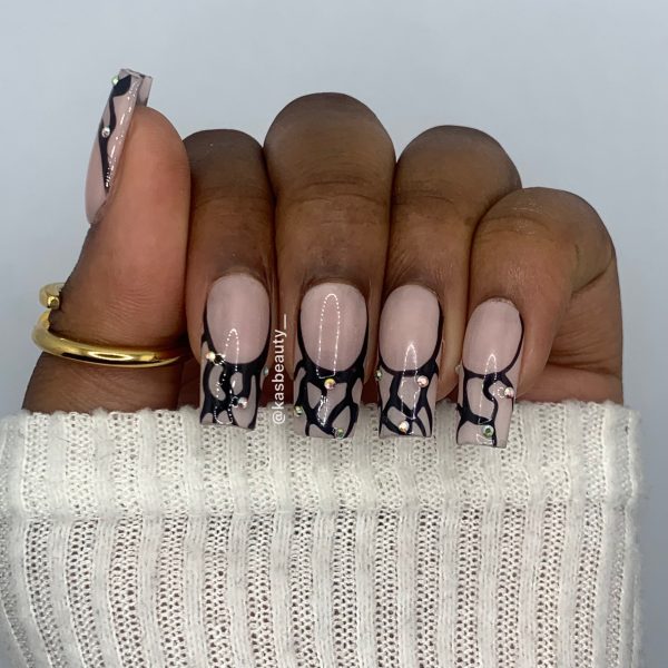 Storm Press On Nail Set For Sale